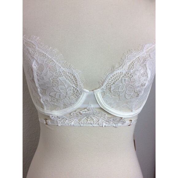 Bluebella Lumi Lingerie Bra Floral Lace Cage FLAW - Picture 2 of 10